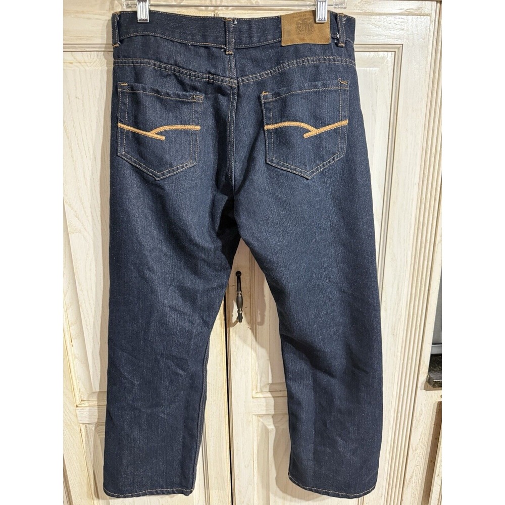 Recycled Blues Mens Straight Denim Blue Jeans Size Waist 32 inseam 30